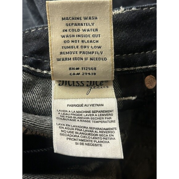 Design Originals Studio Joy Christmas Sweater Vest Holiday Black Snowflakes XL - Picture 11 of 12